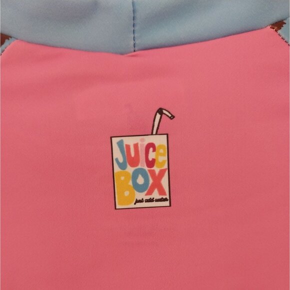 New Juice Box Girl's Rash Guard Swim Tee Sz L 10/12 - Picture 4 of 7